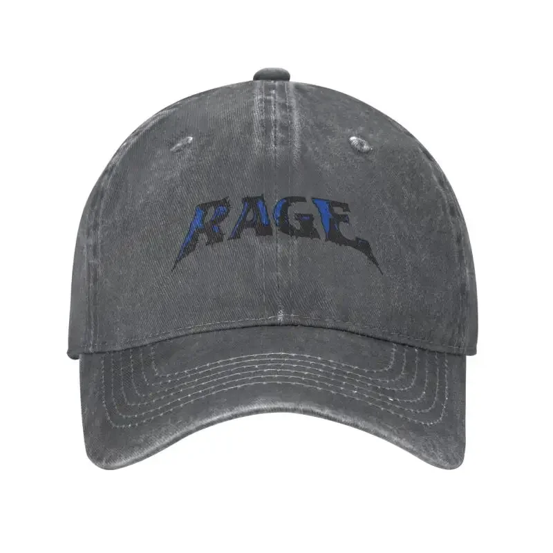 

Классическая хлопковая бейсбольная кепка RAGE для мужчин и женщин, Регулируемая Кепка Для Взрослых, для Хэллоуина, летняя кепка