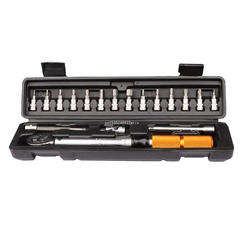 

Torque Wrench Repair Tools Durable Spanner Hand Tool Set for Bike Repair