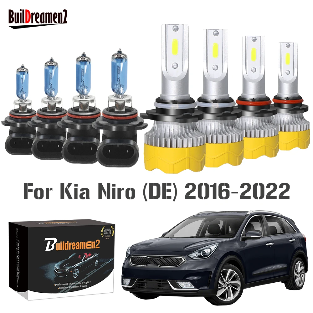 

4 X Фары ближнего и дальнего света для Nissan Xterra (N50, WD22) 2003-2015, передняя светодиодная галогенная лампа, фара дальнего/ближнего света 12 В