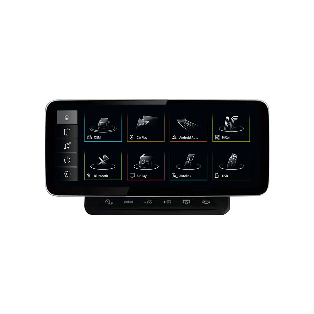 Radio de coche con pantalla digital de 12.3 pulgadas, Android 13, Carplay inalámbrico, GPS, navegador y reproductor, compatible con el sistema estéreo original de Audi A6 C6 2005-2009 6