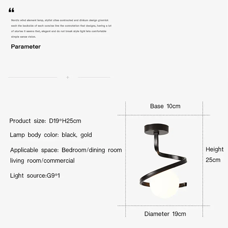 Nordic Led Ceiling Lamp For Home Bathroom Corridor Aisle Porch Indoor Glass Ball Fixture Modern Wind Cloakroom Ceiling Light