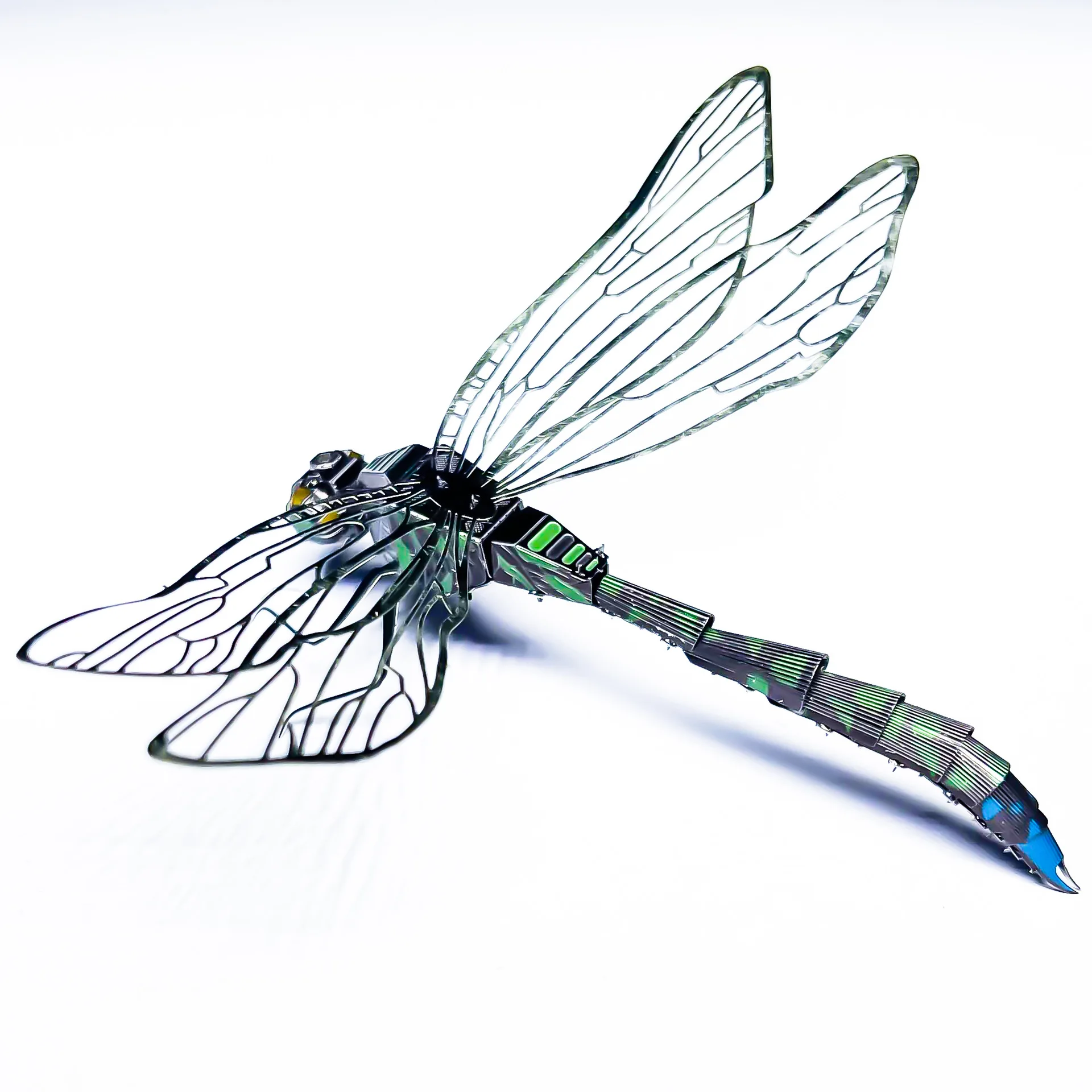 

Colorful Dragonfly DIY Handmade 3D Metal Jigsaw Puzzle Adult Diorama Assembly Creative Puzzle Toy High