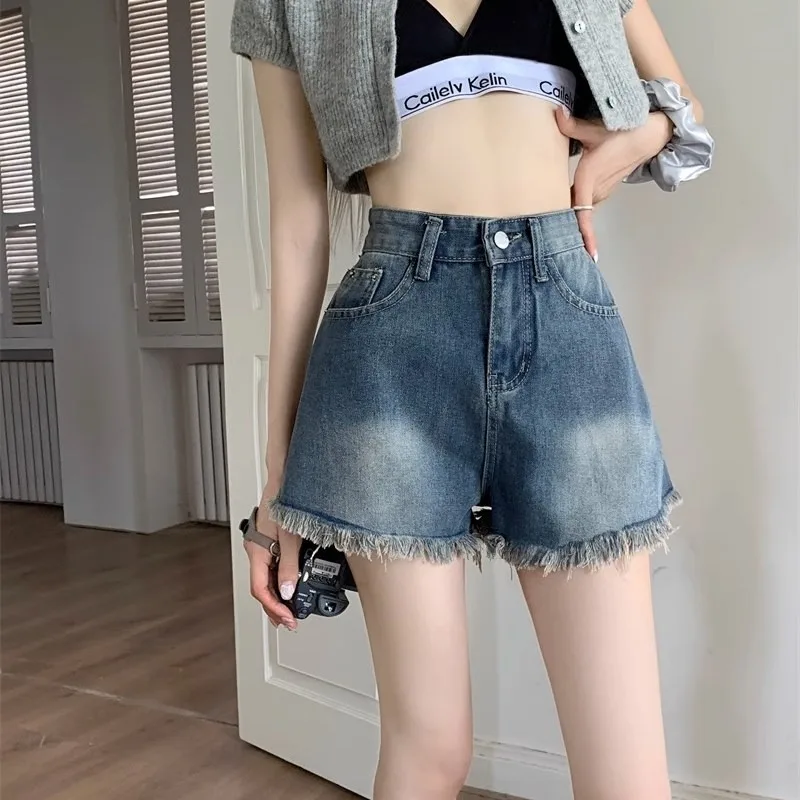Denim Shorts Quality Stitch