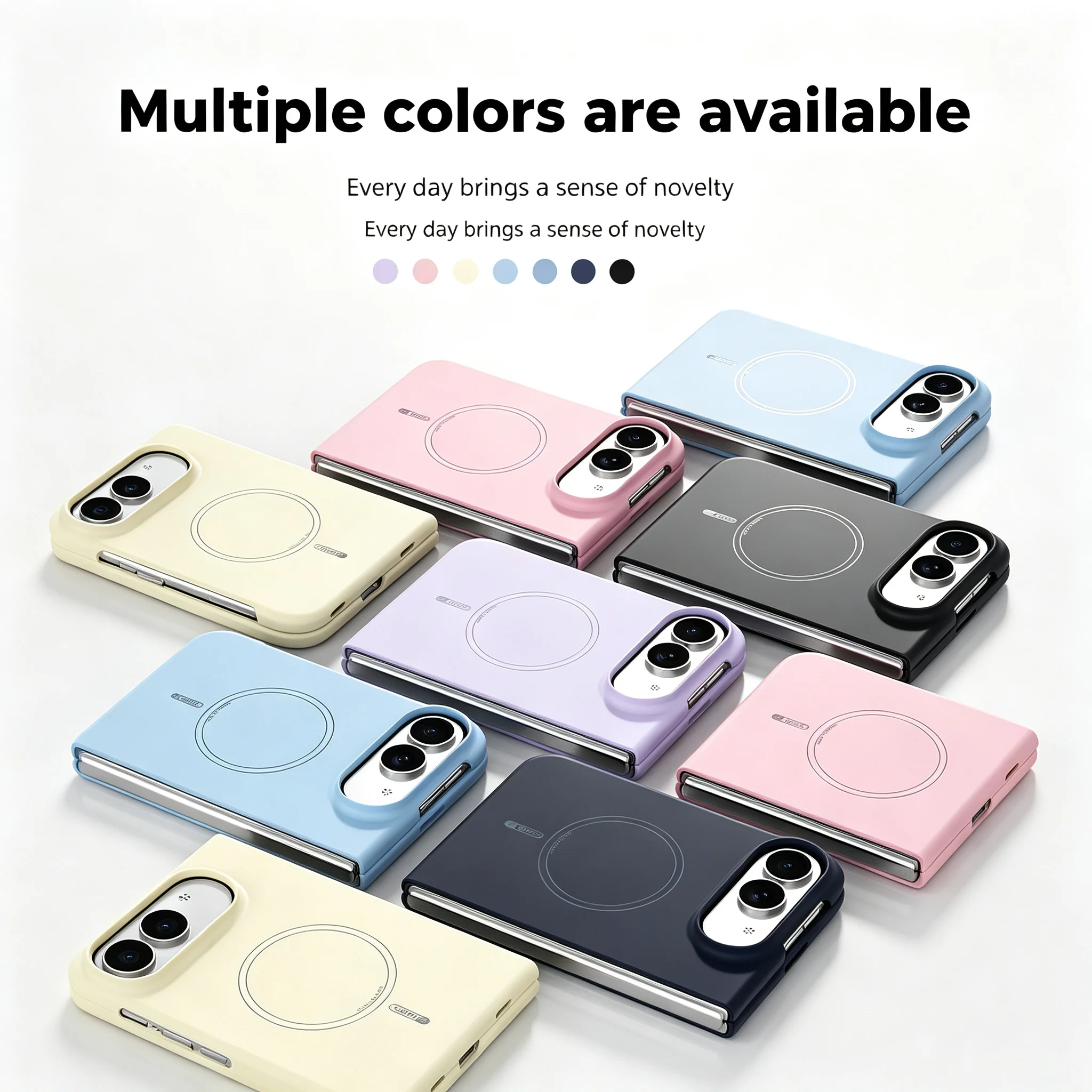 Duo Liquid Magnetic Shockproof Silicone Case with Magsafe Compatibility