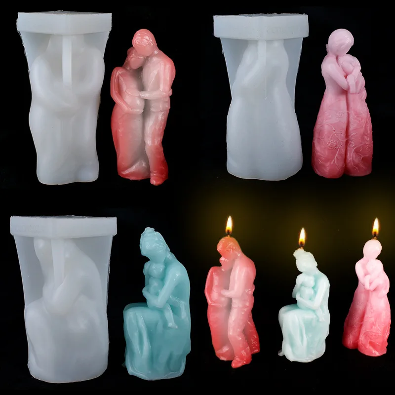DIY Silicone Body Candle Mold 3D Body Silicone Resin Casting Mold Candle Wax Epoxy Make Soap Mould silicone mold silicone candle mold aromatherapy candle mold silicone candle molds candle mold