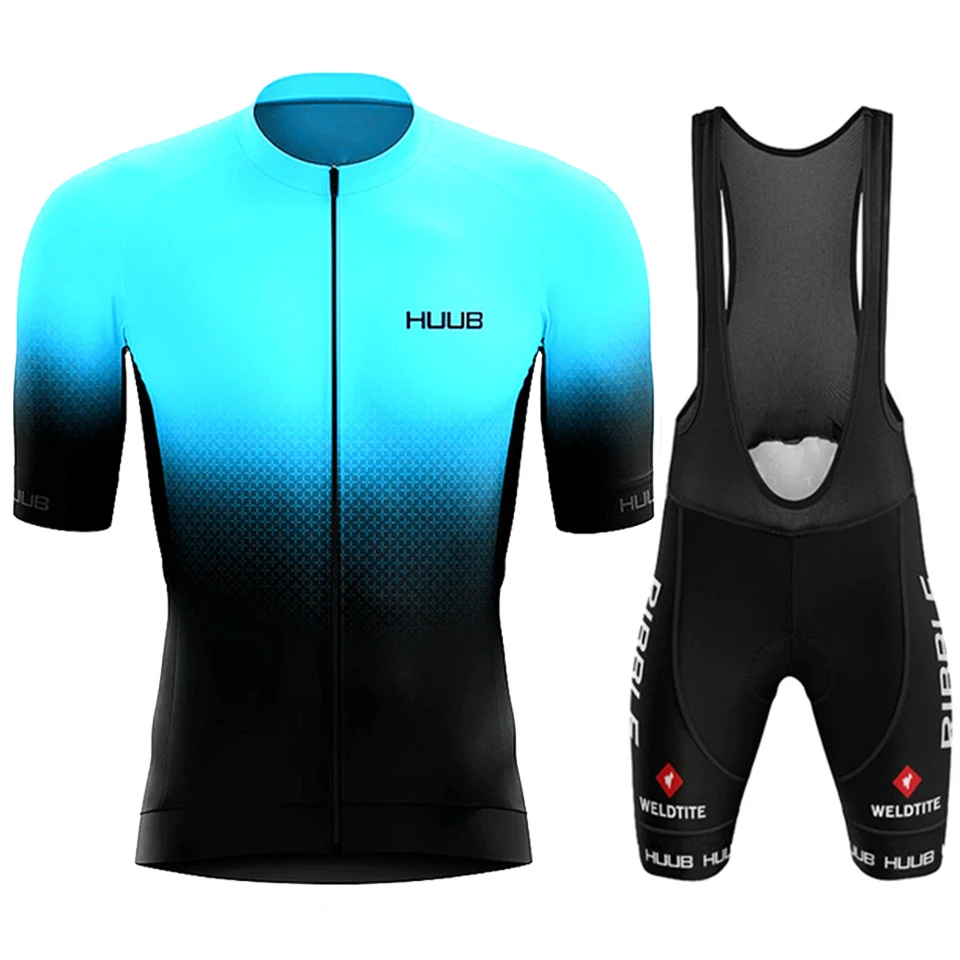 HUUB-calções masculinos de ciclismo MTB, uniforme masculino completo, jaqueta de estrada, calças, terno de bicicleta gel, conjunto esportivo, verão, novo