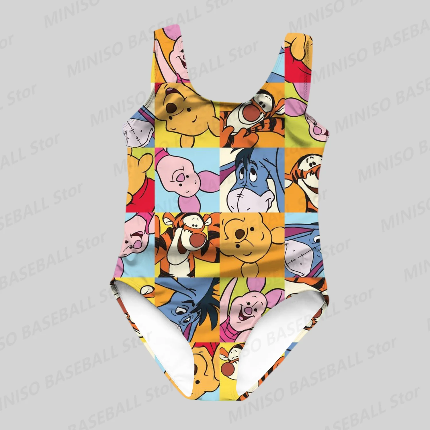 New Summer Disney Girl Mickey Mouse&Donald Duck Cute Cartoon Pattern 3D Full Print Fashion One-piece Swimsuit KID/Adult Swimsuit