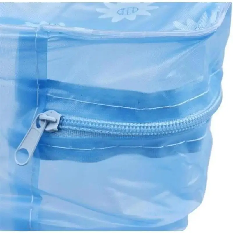 Easy To Carry Solid Color Fashion Travel Storage Bag For Cosmetics Makeup Travel Suitable Household Clothe Storage Bag Supplies