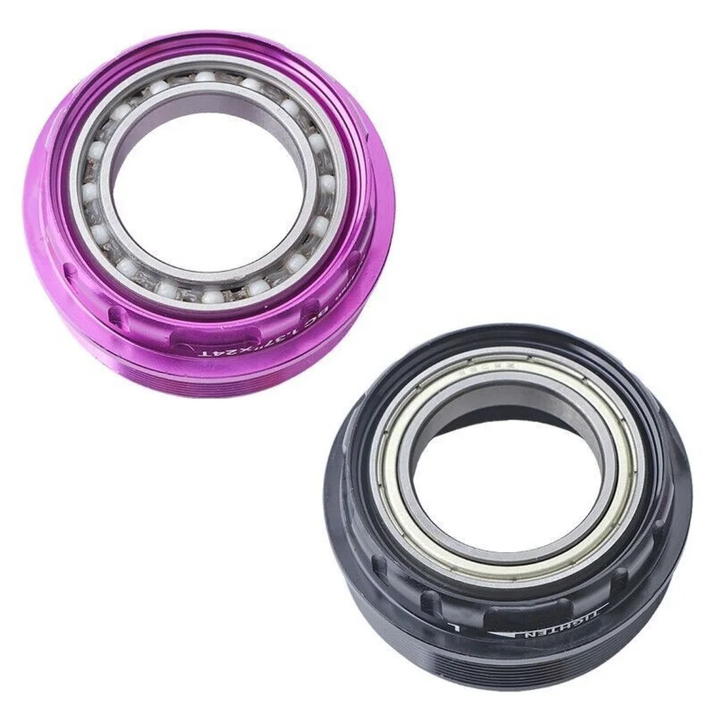 T47 바텀 브래킷 MTB 센트럴 무브먼트 자전거 센트럴 무브먼트 산악자전거 BB 68-73MM 자전거 BB 세라 씰 베어링 액세서리