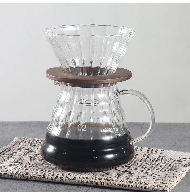 Description Picture 5 of itemCoffee Filter Stand Pour Over Filter Stand Cone Coffee Dripper Holder Rack Durable Wooden for Origami Coffee filter cup holder