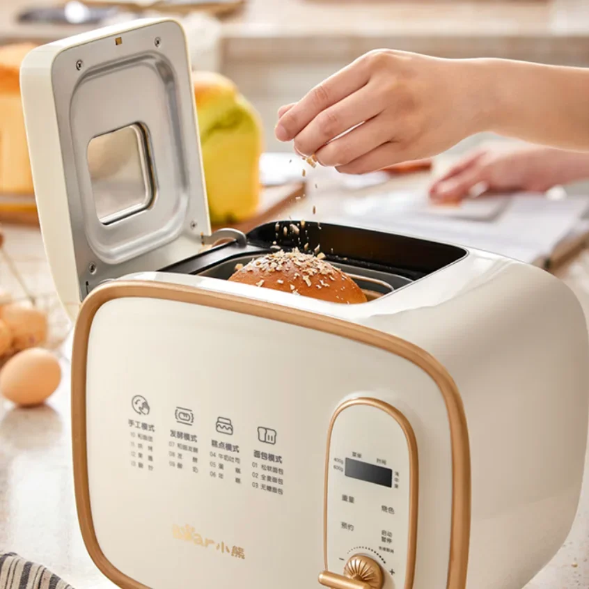 Bread Maker Household Full-automatic Small Type Kneading and Fermenting Mantou Toaster Multi-function Breakfast Machine