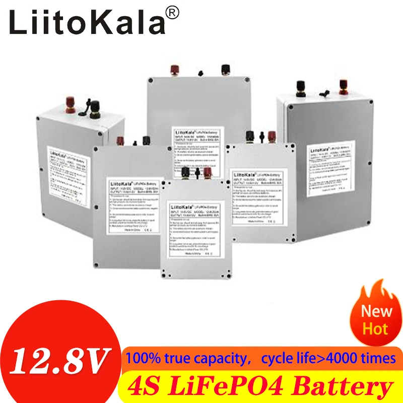 Аккумуляторная батарея глубокого цикла LiFePO4, 12 В, 12,8 В, 20 Ач, 35 Ач, 40 Ач, 50 Ач, 60 ач, срок службы 4000 с встроенной защитой BMS Аккумуляторная батарея глубокого цикла LiFePO4, 12 В, 12,8 В, 20 Ач, 35 Ач, 40 Ач, 50 Ач, 60 ач, срок службы 4000 с встроенной защитой BMS