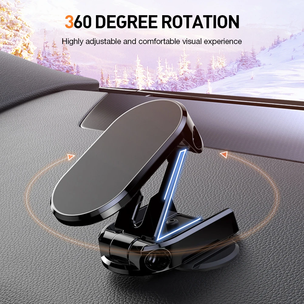 Auto-Handyhalterung Magnet für Armaturenbrett, 360 Grad drehbar, univers.