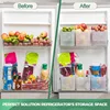 3/1Pcs Fridge Storage Box Food Fresh Refrigerator Door Organizer Bins Shelf Basket Fruit Spice Food Container Box Kitchen Case 5
