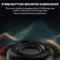 Glaze 5 Bluetooth 5.3 Audio Subwoofer Hi-Fi Acoustics Speakers Breathing Lamp Portable Wireless Soundbar for Home Theater Party - Image 5