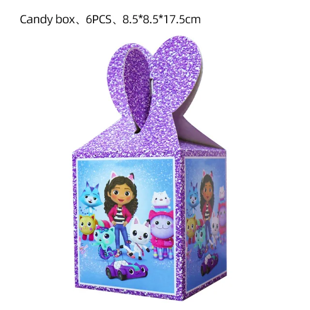 6pcs candy box