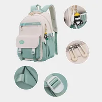 Backpack Children School Bag Back Pack For Boy Girl Kid Child Teenager Class Schoolbag Primary High Bookbag Female Women Teens 4