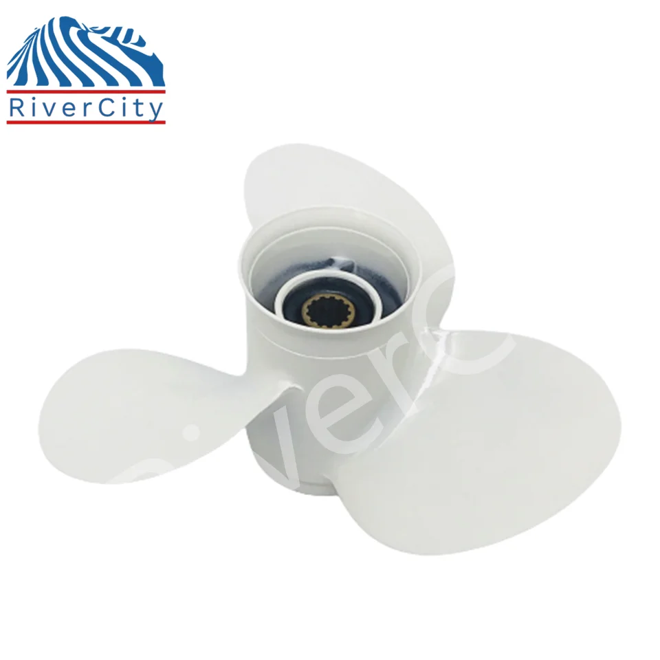 For Yamaha 25hp 40hp 48hp 50hp Outboard Propeller 11*15 Boat Motor Aluminum Alloy Screw Ship Marine Engine 3 Blade 13 Spline