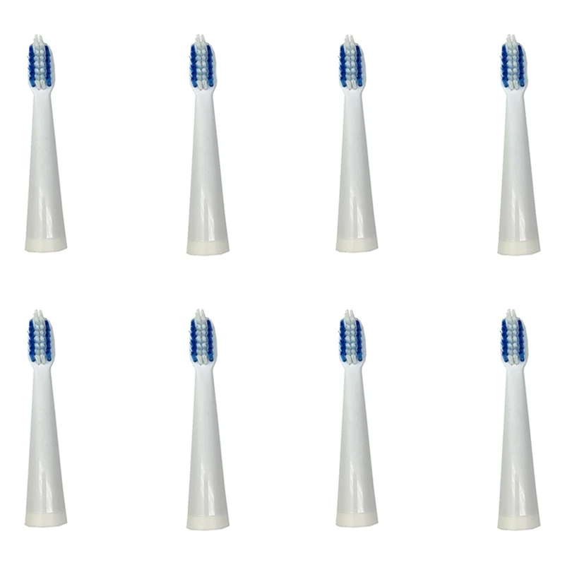 

Top Sale 8Pcs Replaceable Toothbrush Heads For LANSUNG U1 A39 A39plus A1 SN901 SN902 Electric Toothbrush Heads Blue