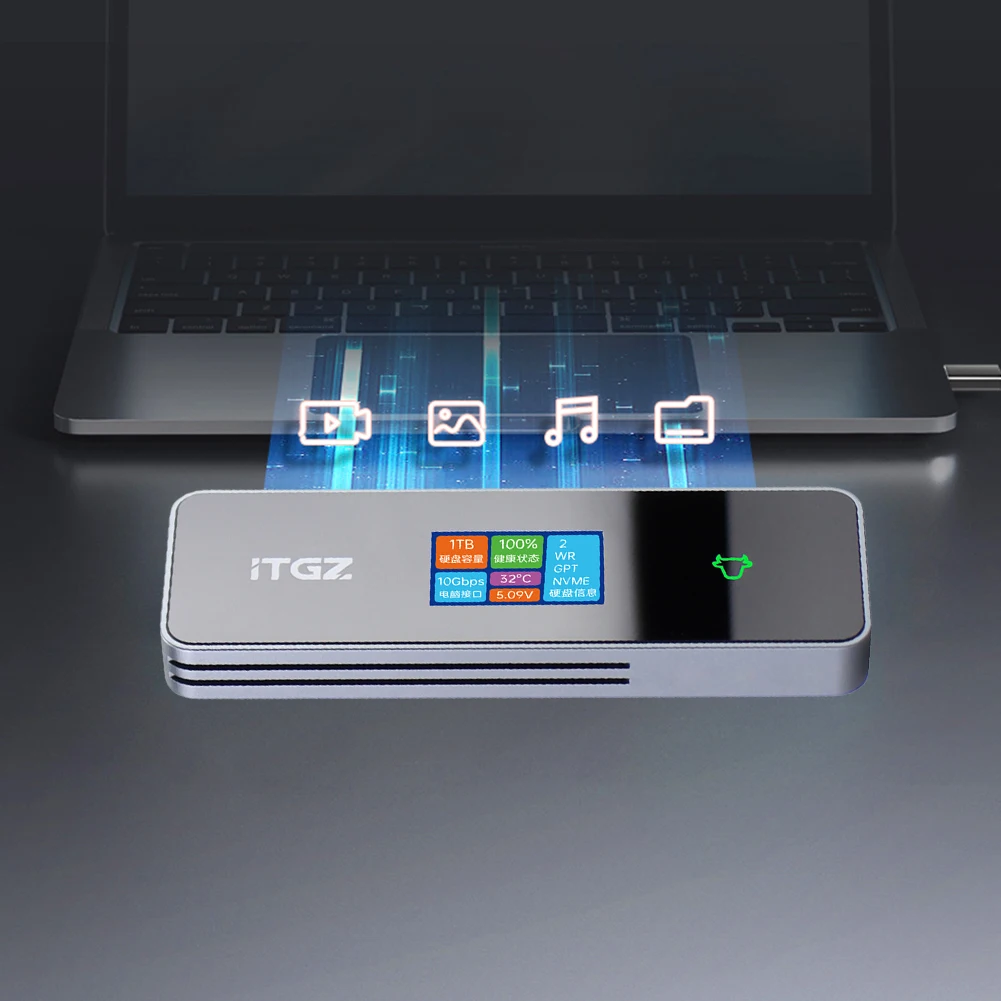  M.2 NVMe NGFF  ̽, M Ű, B + M Ű, SSD Ŭ, USB 3.2 Gen 2 1000 MB/s ϵ ̺ Ŭ, RTL9210B