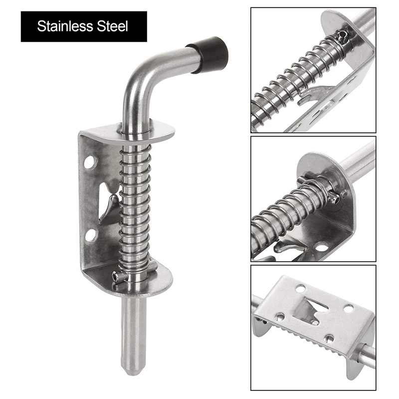 Heavy Duty Locks NATGAI 6.5 Inch Spring Loaded Latches - Heavy Duty ...