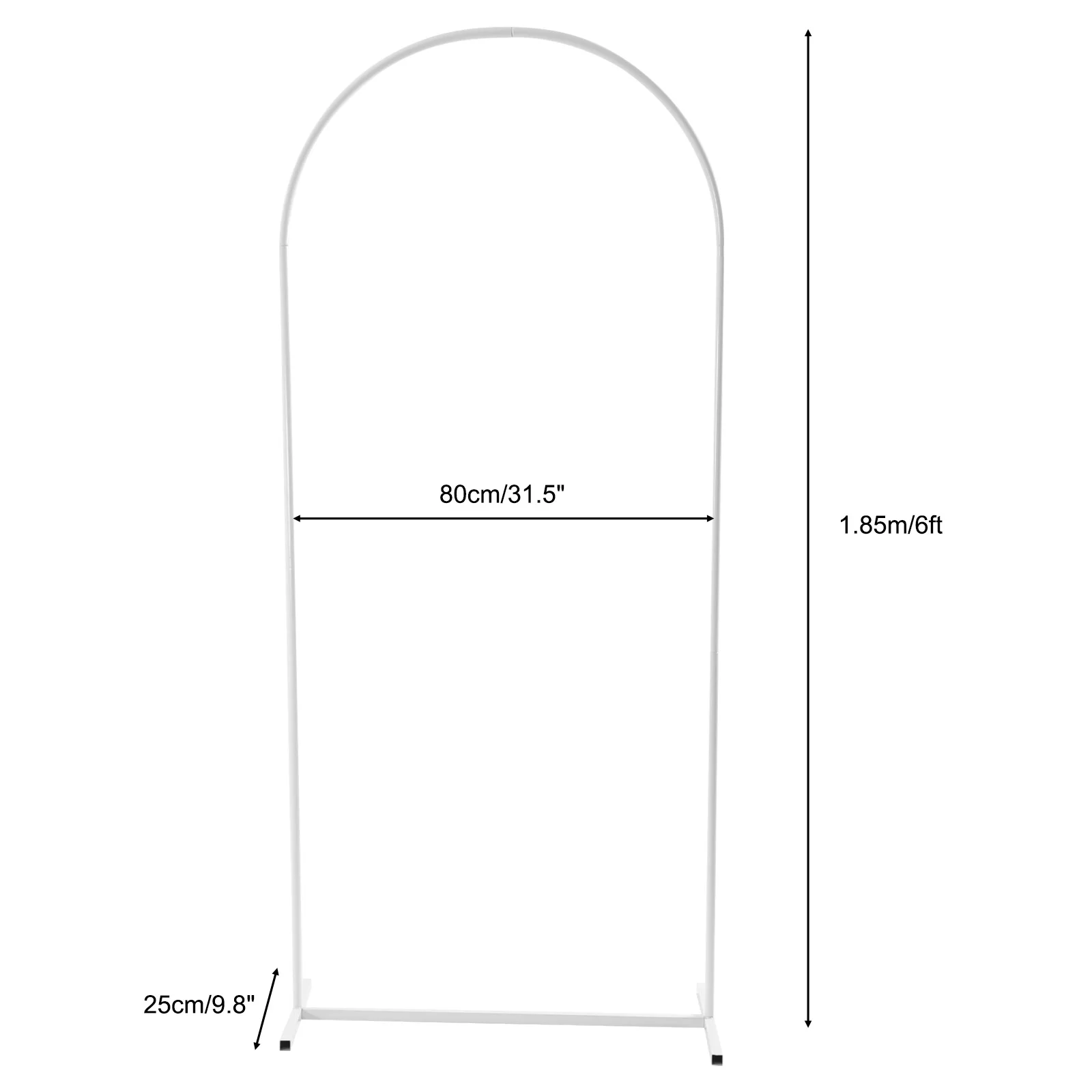 Metal Wedding Arch Rack Balloon Flower Backdrop Stand Birthday Party Props Decoration