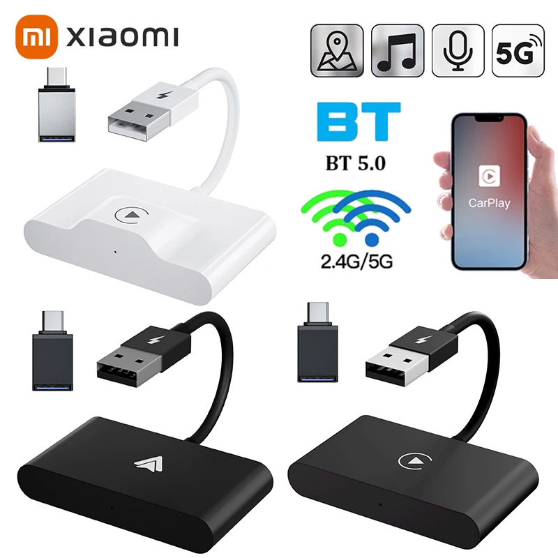 Xiaomi Carplay USB Adapter For Android / Apple Wireless Carplay Dongle
