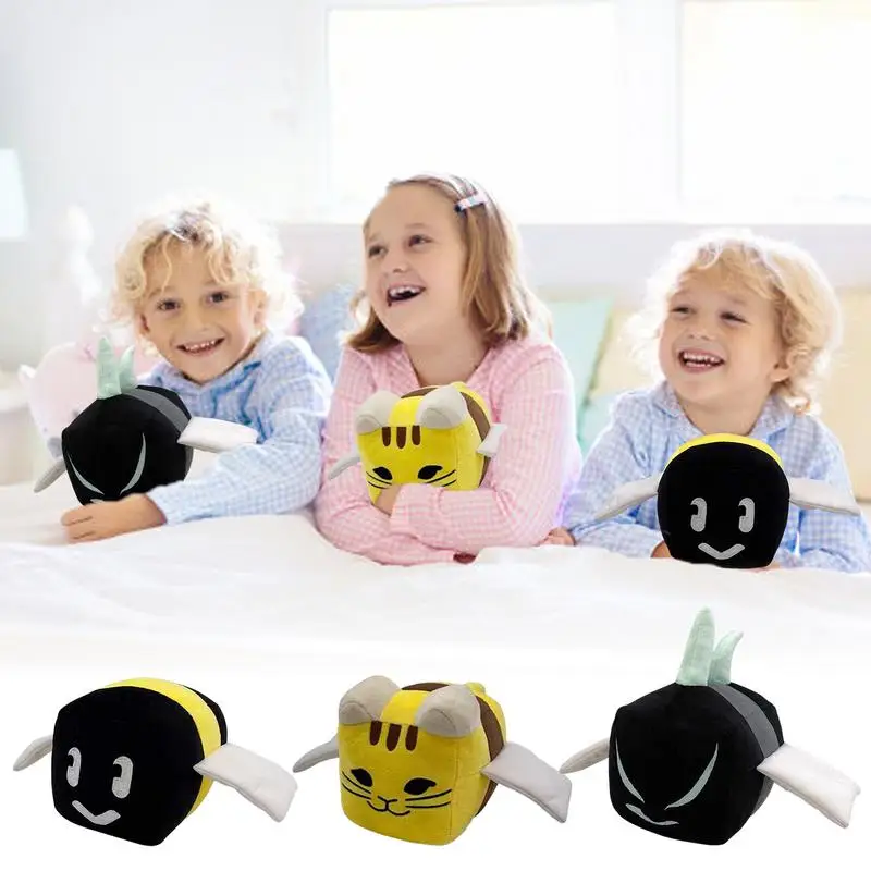 

Bee Swarm Simulator Plush Dolls Soft Stuffed Cartoon Animal Bee Plushies Cute Figure Home Decoration Doll Gift For Children