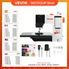 VEVOR Sewing Machine Portable Dual Speed Home DIY 38 Built-in Stitches & Reverse Sewing Pedal Extension Table 42pcs Accessories 1