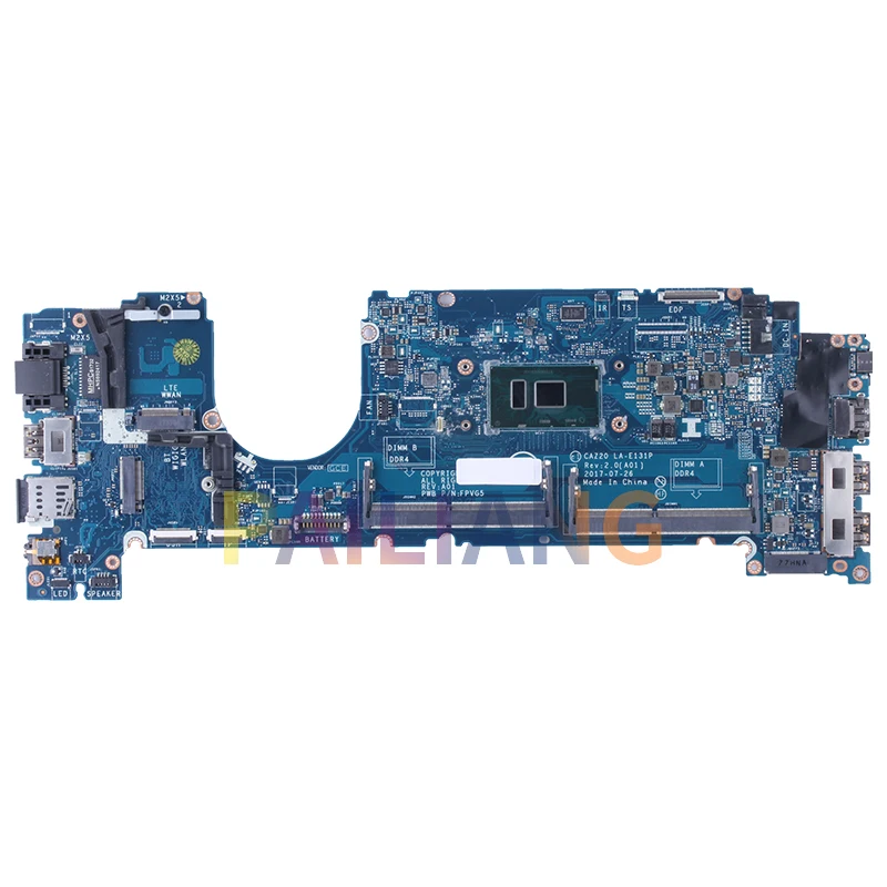 Description Picture 2 of itemFor Iconic Brand Latitude 7480 E7480 Notebook Mainboard LA-E131P 04GTKN 0N480V 0CXWHP 08FCRX i5 i7 6/7th Laptop Motherboard Full Tested