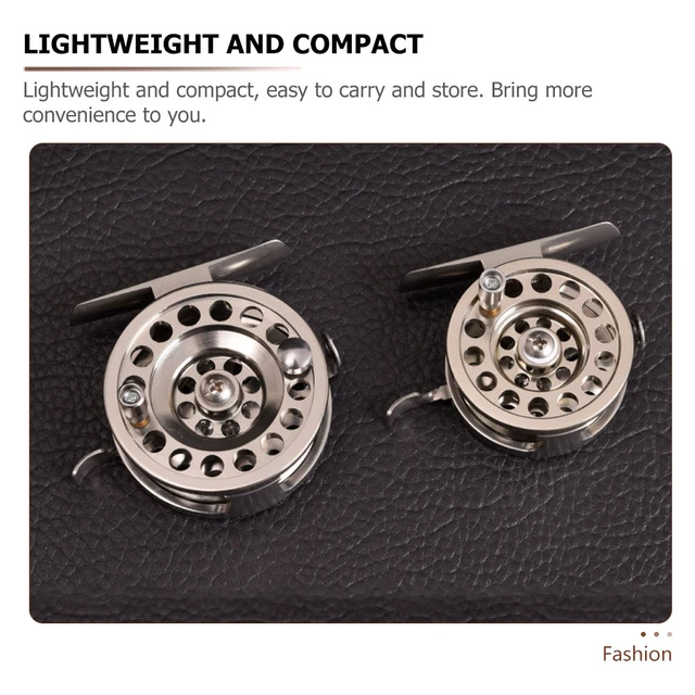 Fishing Tackle Aluminum Fly Reel Advanced Wheel Metal Outdoor Supply Alloy  Front - AliExpress