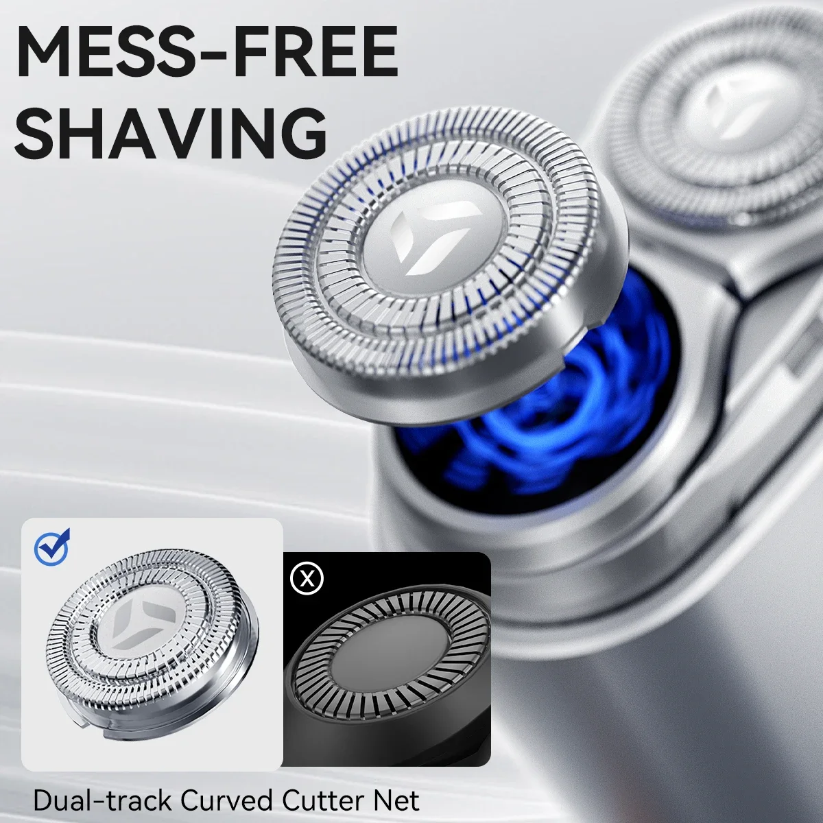 ENCHEN Shaver Mini Shaving Machine Waterproof Razor Professional Beard Trimmer Portable Electric Shaver Metal for Men Z4