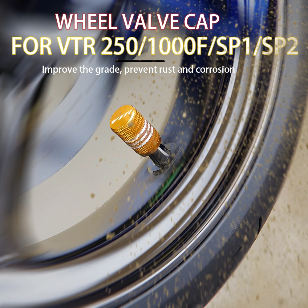 

Tire Valve Cover Dustproof Caps for HONDA VTR 250 Accessories 1000 1000F SP1 SP2 1000SP1 1000SP2 VTR1000 VTR1000SP1 VTR1000SP2