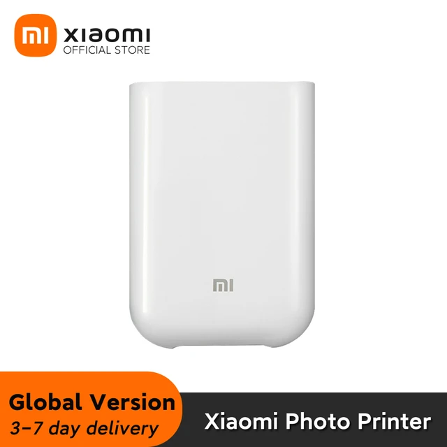 Xiaomi Impresora Fotográfica Portátil con 5 Hojas de Papel Térmico