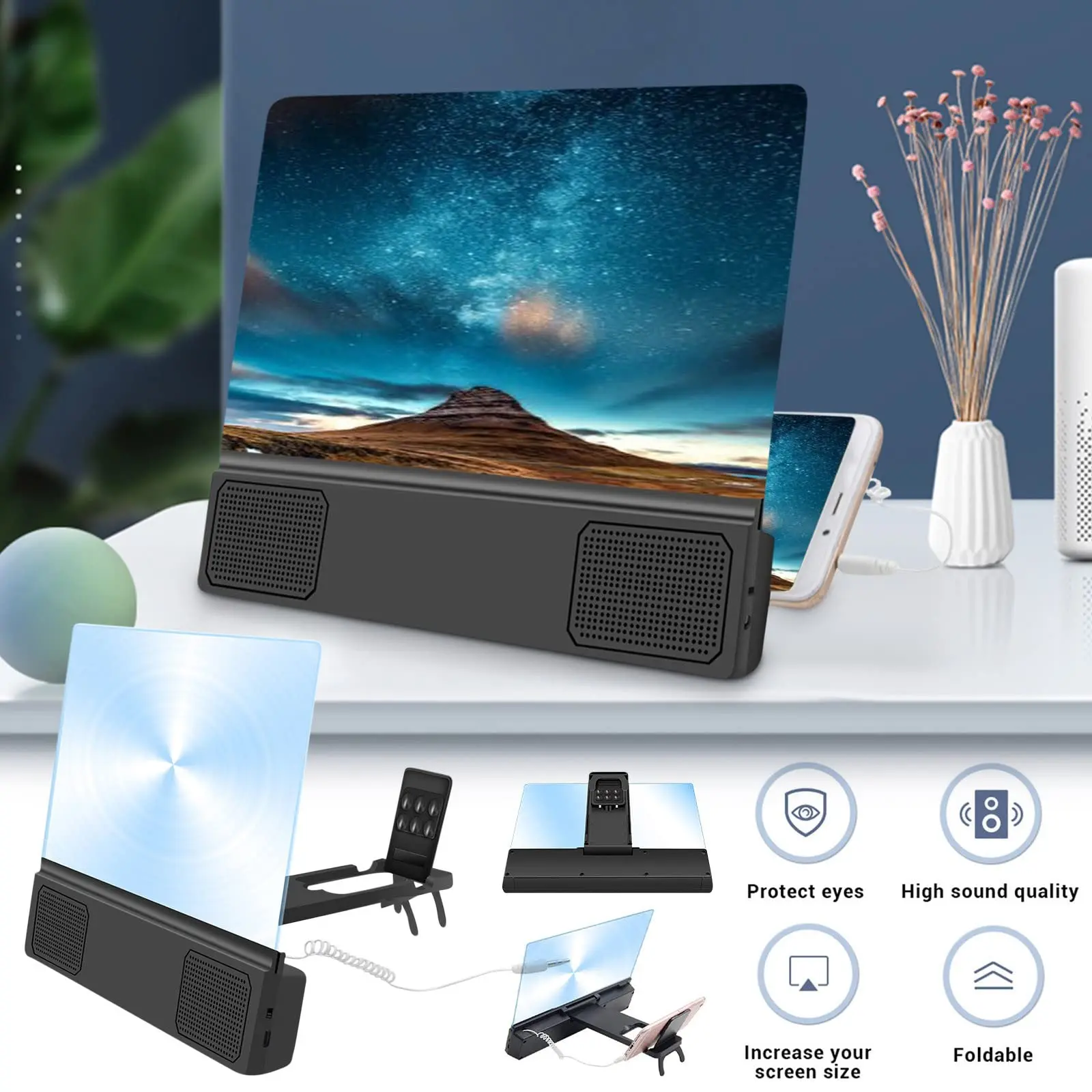 Screen Magnifier For Iphone Universal 12 Screen Enlarger With