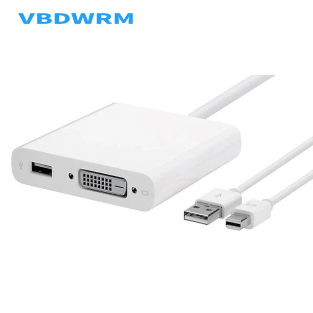 Mini DisplayPort Dual-Link DVI アダプタ