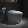 Unique Smart Toilet with Bidet Built In, Intelligent One Piece Toilet For Modern Bathroom, Auto Open/Close Seat, Foot Sensor 2