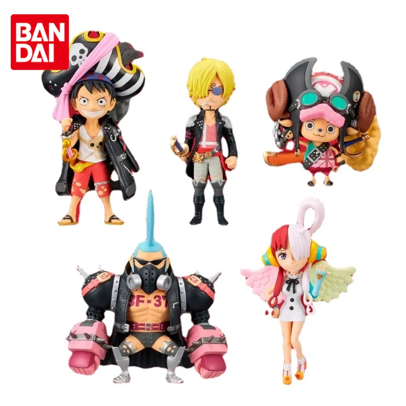 Bandai Original Banpresto One Piece Movie 01 Vol.1 Rufy Sanji Chopper Anime Action Figures Giocattoli Per Ragazzi Ragazze Regalo Per Bambini
