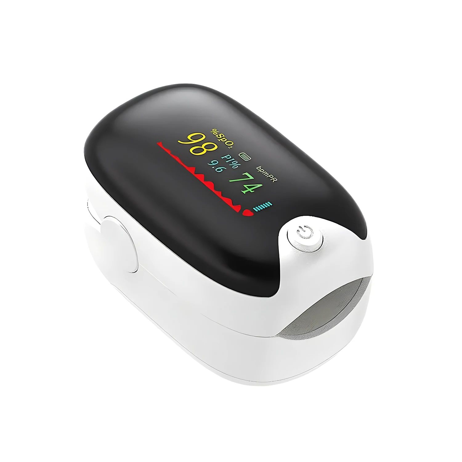 Finger Pulse Oximeter SPO2 Blood Oxygen Saturation Heart Rate Monitor