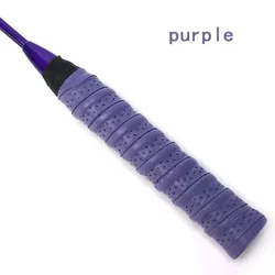 Sweat - Free Anti - Slip Racket Grip - Enhance Performance and Confidence (Purple)