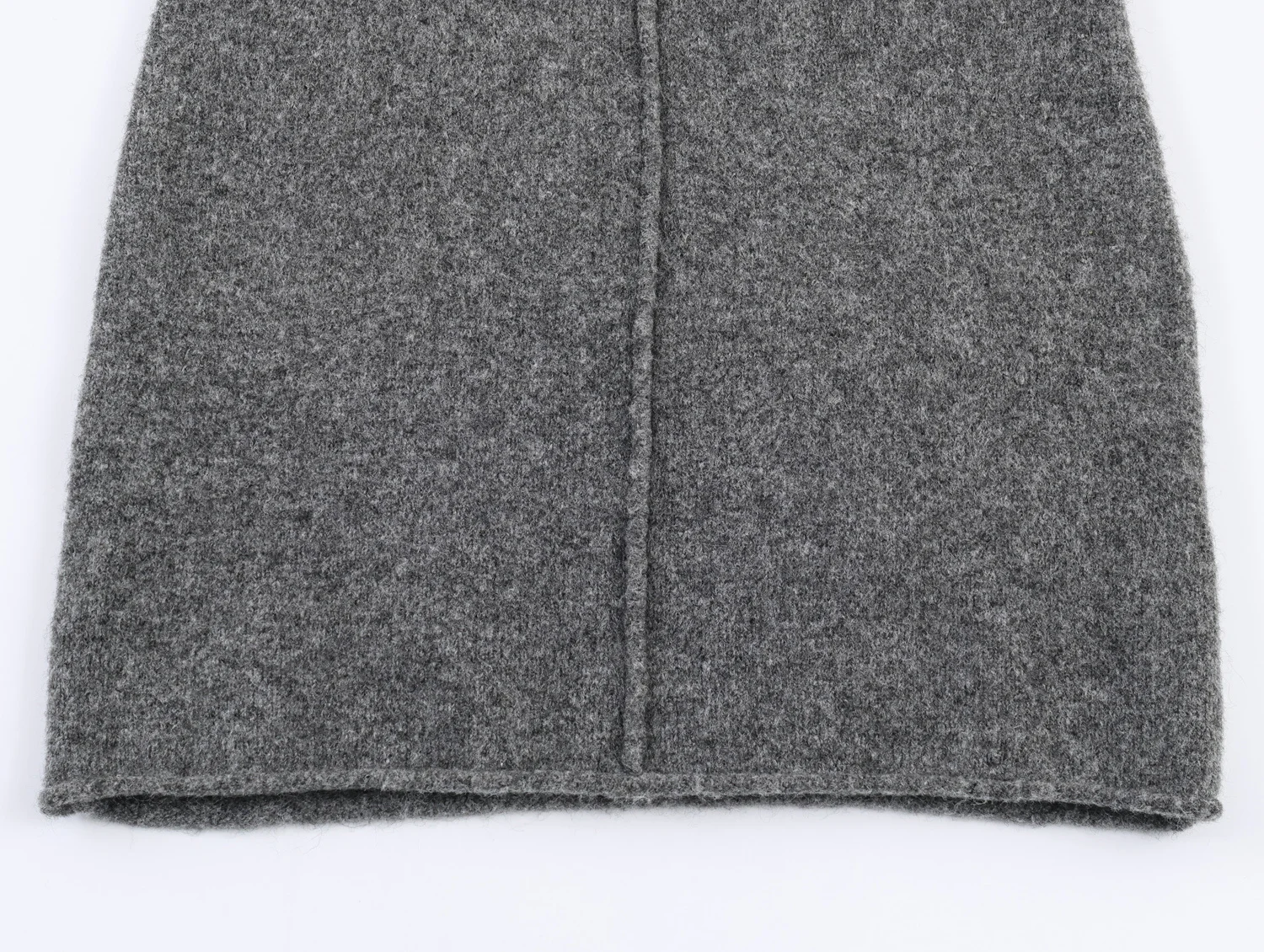 HH Damen Winter Mode Stehkragen Casual Einreihiger Mantel mit Seitenknöpfen Tailliert Schulterpolster Business Langer Überziehmantel – Detail 9