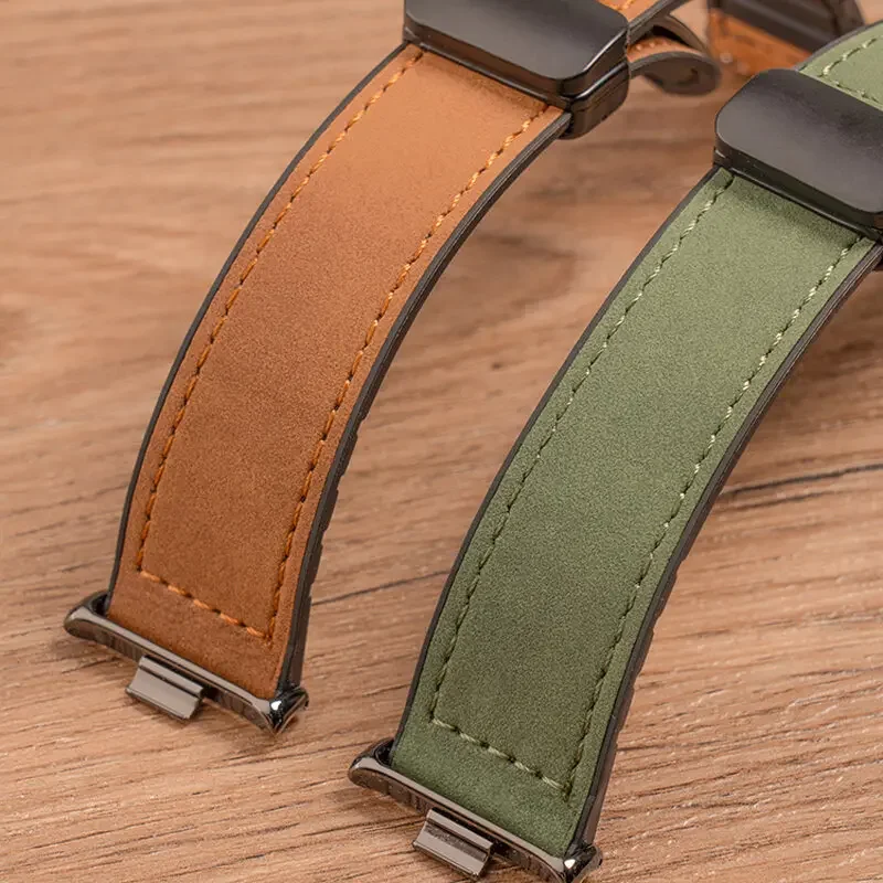 Magnetic Silicone Vintage Replacement Wristband - Universal Smartwatch Accessory