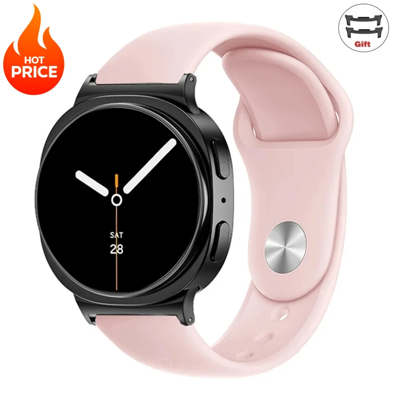 Premium Silicone Sport Band Strap - Universal Smartwatch Wristband Accessory