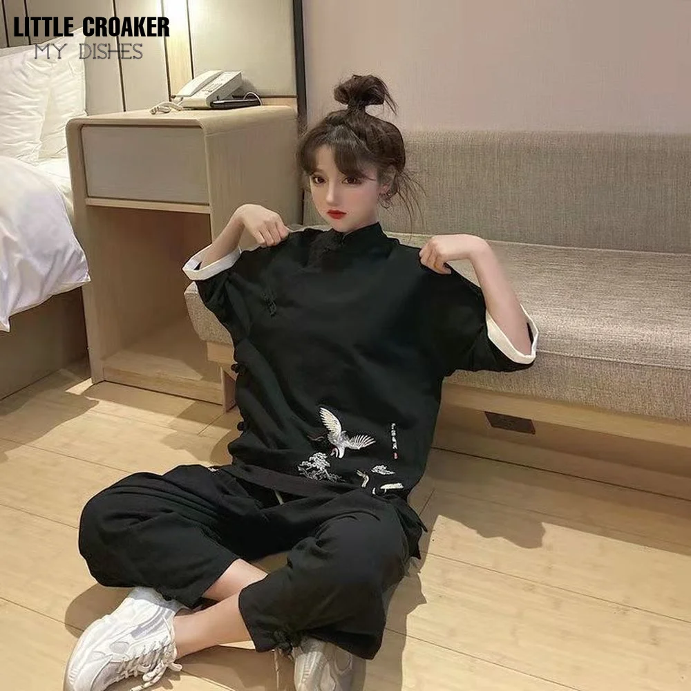 Traditional Chinese Clothing Women Shirt Tang Suit Tai Chi Uniform Hanfu Kimono Cardigan Cheongsam Top Kung Fu Clothes women chinese shirt