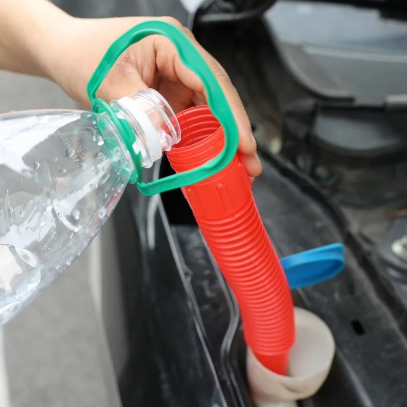 Universal Telescoping Fueling Flex Hose Change Auto Replacement Transmission Filter Tube Car Motorcycle Oil Filling Equipment