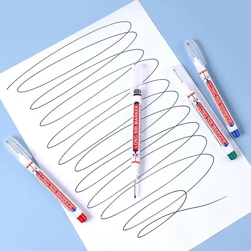 Paint Marker Pen 0.7mm White 20cm Deep Hole Waterproof Permanent