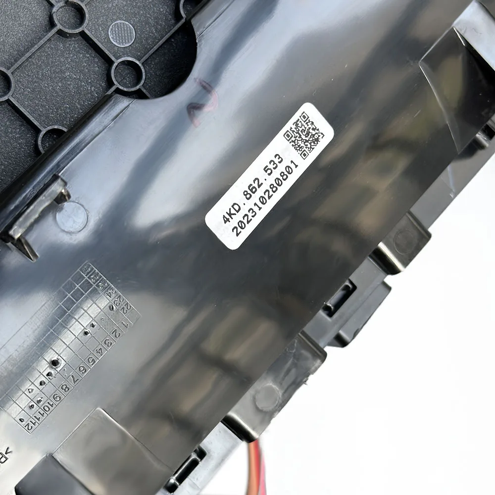 4K1862533 자동차 물컵 홀더 센터 콘솔 컵 홀더 아우디 A6 아반트 C8 S6 콰트로 A7 스포트백 2019-2023 4KD862533