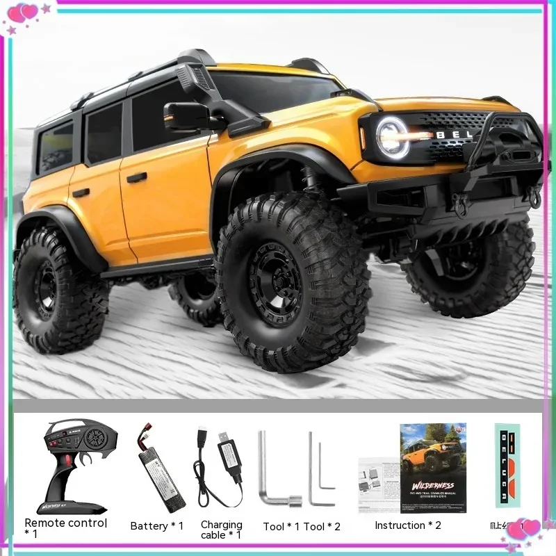 

1: 10 Huangbo Liema Full Scale Rc Remote Control Model Car Simulation Climbing Off Road Toy Car Gift