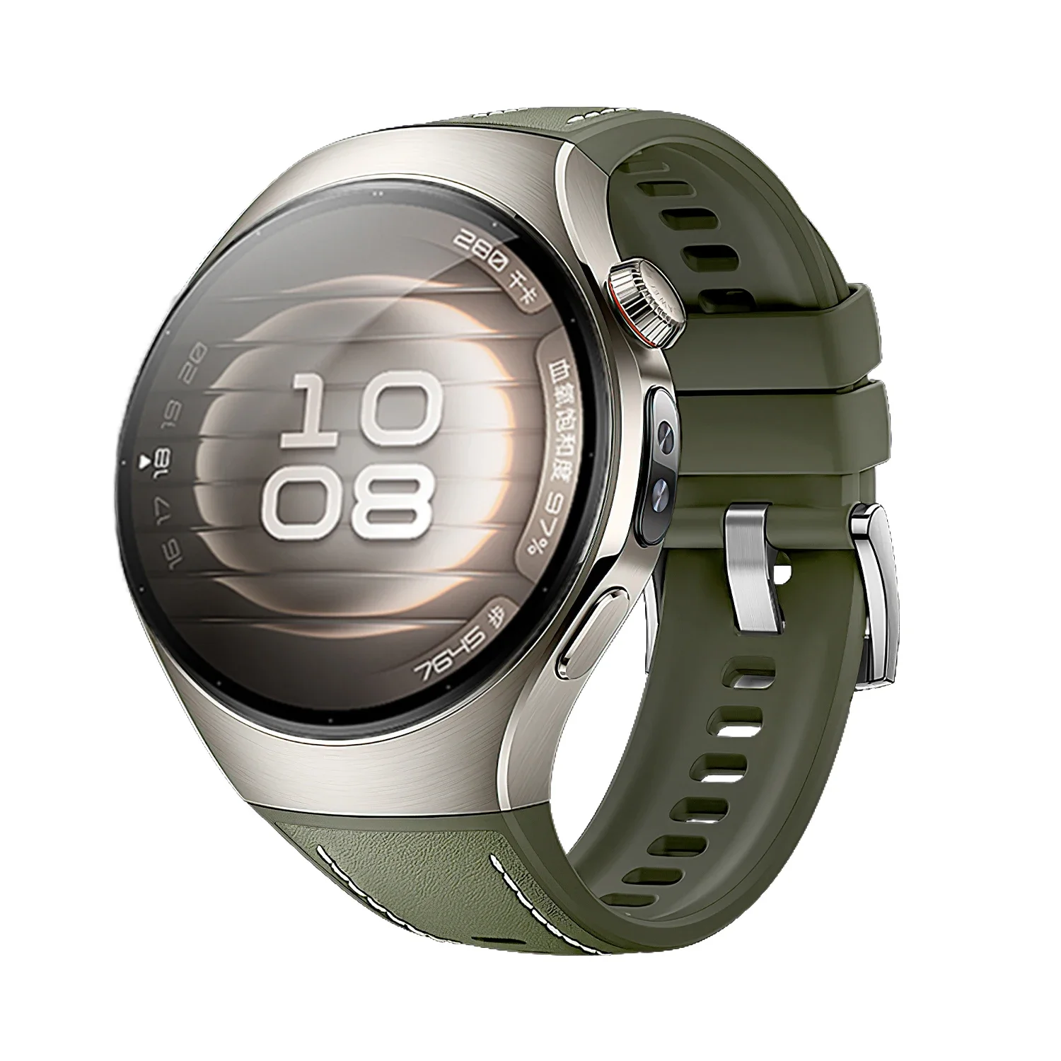 Premium Leather Silicone Smart Watch Strap - Specialized Band Wristband Bracelet
