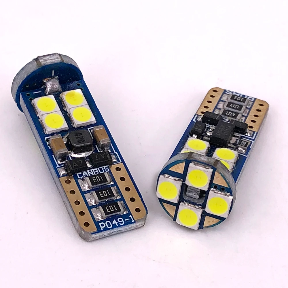 ���� �����Ʈ �ڵ��� Led ����, W5W T10 12 SMD 194 168, 3030 ��ȣ ��ȣ�� ����, ���׸��� ����, DC 12V, 50 ��